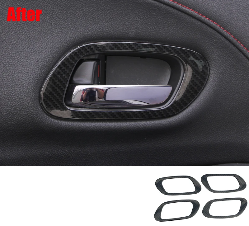 Внутренняя крышка дверной ручки для Honda HRV HR V VEZEL 2014 2015 2016 2017 декоративная отделка