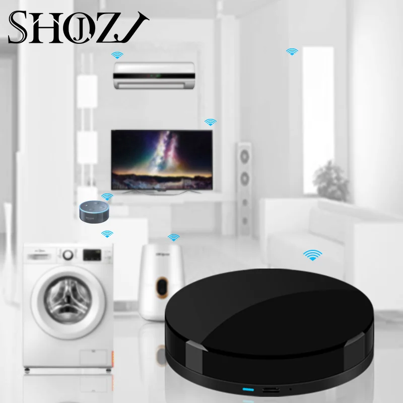 Tuya alexa echo Умный дом wifi IR RF пульт дистанционного управления для инфракрасного кондиционера вентилятор переключатель телевизора 433 МГц универсальный пульт дистанционного управления