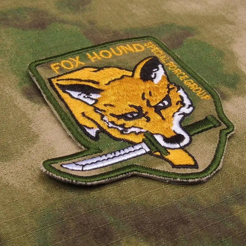 A-TACS FG MGS FOX HOUND Special Force Group Embroidered patch B3252 | Patches