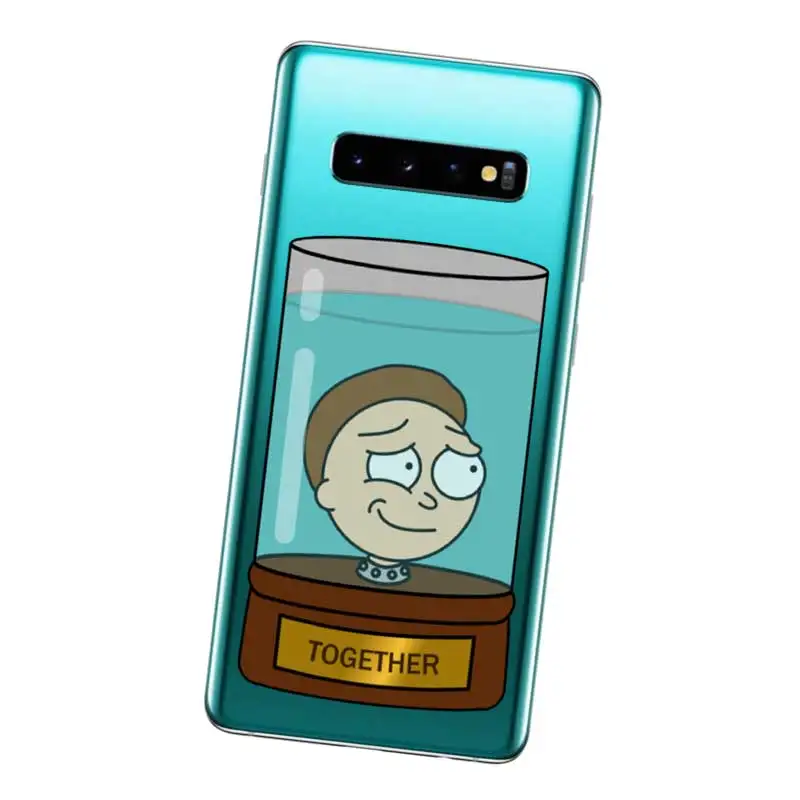 N369 Рик Морти Забавный Мягкий ТПУ силиконовый чехол для Samsung Galaxy J2 J3 J4 J5 J6 J7 J8 Pro Plus