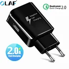 Универсальное зарядное устройство USB для телефона с вилкой для ЕС и США, настенный адаптер для быстрой зарядки, зарядное устройство для Samsung S9, Huawei Mate 20 Pro