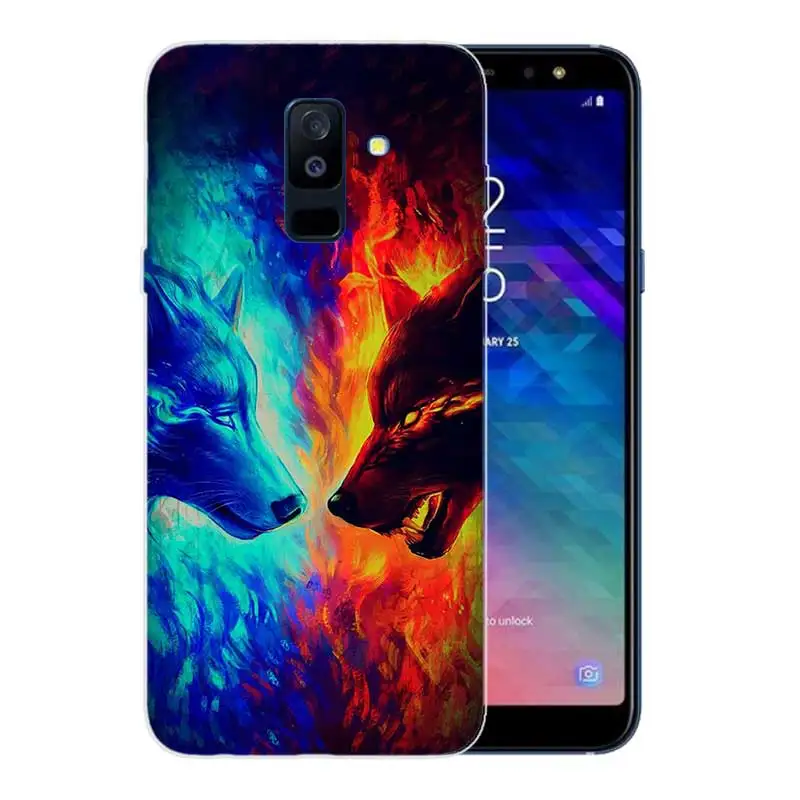 Мягкий ТПУ чехол для Samsung Galaxy A6 A8 Plus A5 A7 A9 Star 2018 A3 2017 A6S A8S |