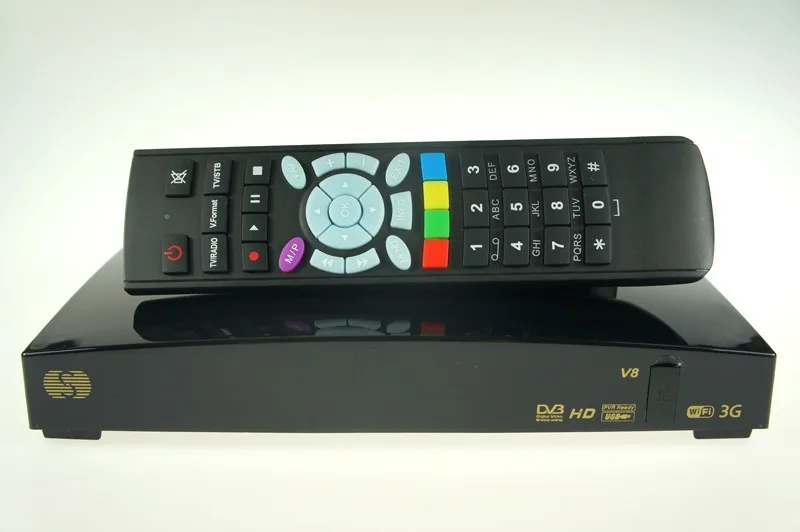 В наличии V8 HD спутниковый ресивер S Поддержка USB 2xUSB Wifi WEB TV Cccamd Newcamd YouTube YouPorn