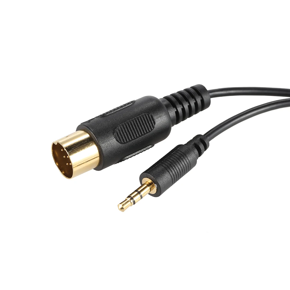Позолоченные 3.5 мм Aux Кабель для Kenwood CA-C2AX KCA-iP500 CA-C1AX Автомобилей Музыка Интерфейс |