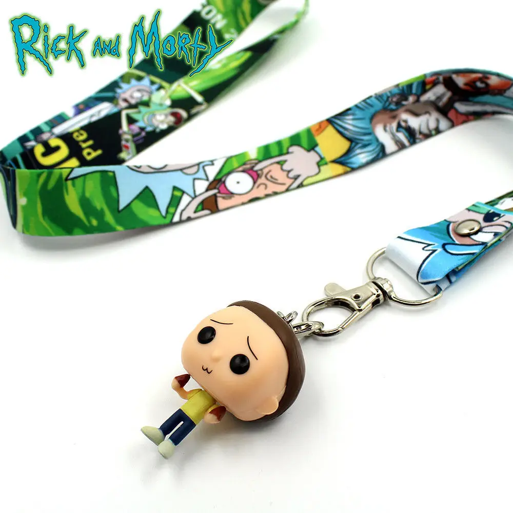 OHCOMICS Горячая Аниме Рик и Мори милый Морти Мобильный телефон Веревка ремень