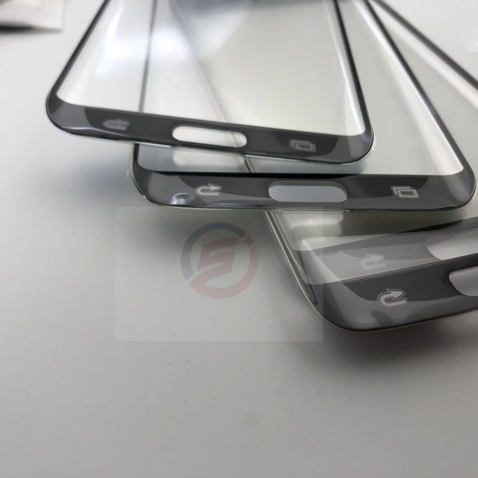 Фронтальный сенсорный ЖК-экран Внешний стеклянный объектив для Samsung Galaxy S7 edge G935