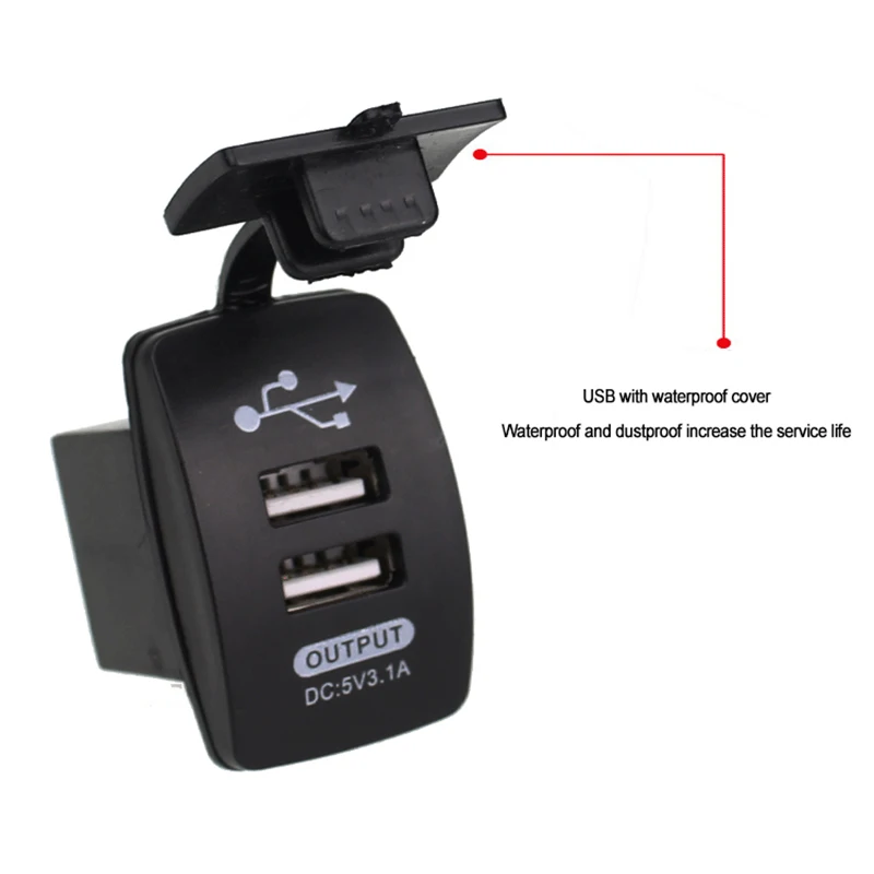 Автомобильное зарядное устройство с 2 USB-портами мА 12 В | Автомобили и мотоциклы