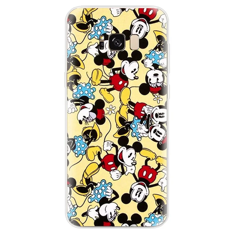 Silicone Case For Samsung Galaxy J1 J3 J4 J5 J6 J7 S9 plus A3 A5 A7 A8 A30 A50 2016 2017 2018 Cartoon Cover Funda AB156 |