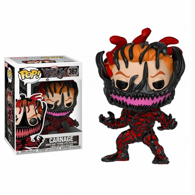 Funko поп-соревнование Мстителей чемпионов и яда Коллекционная модель детские