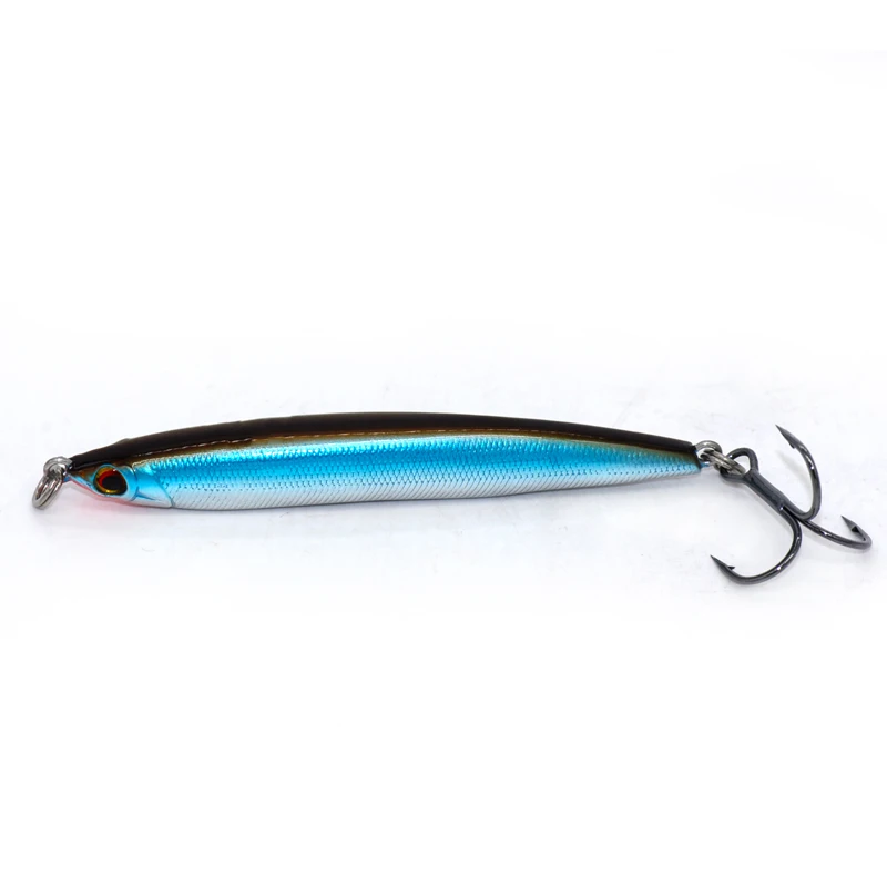 Умная приманка для рыбалки карандаш 70 мм/10 г жесткие тонущие приманки с черным