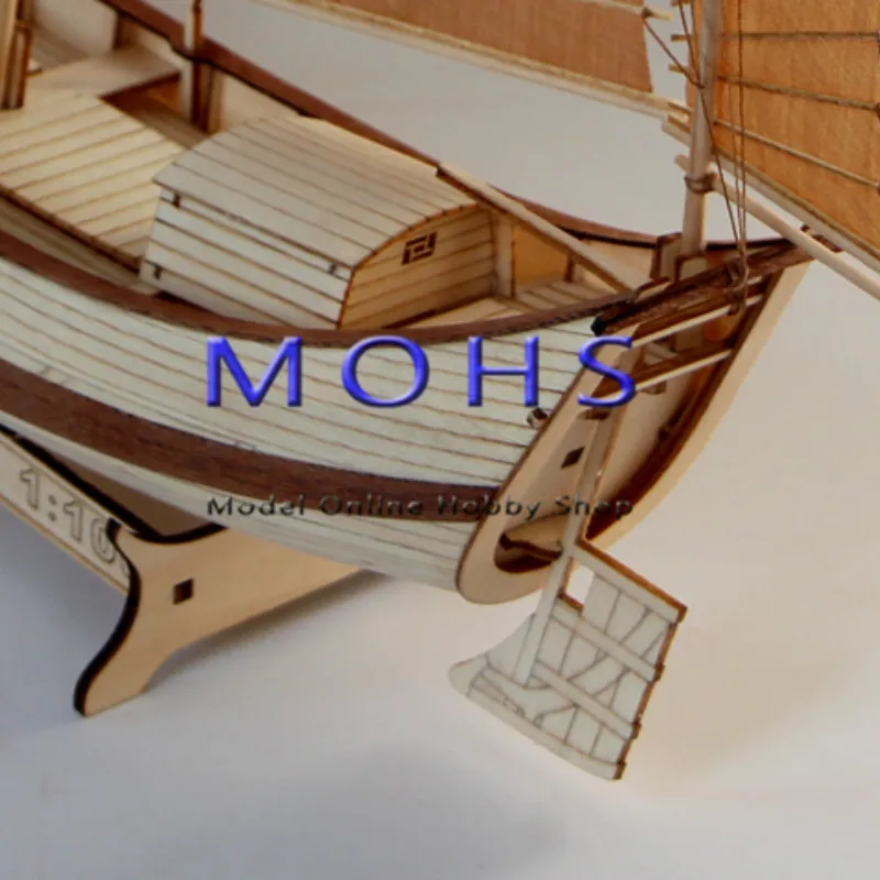 Деревянная модель корабля в масштабе китайское древнее парусное судно Shaoxing