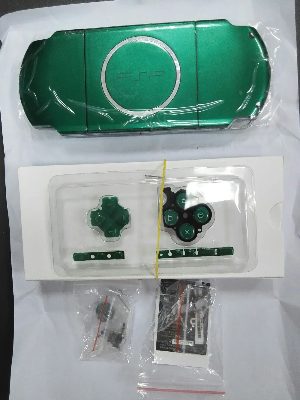 Желтое Золото чехол для Оборудование PSP 3000 игровая консоль колесом с кнопками