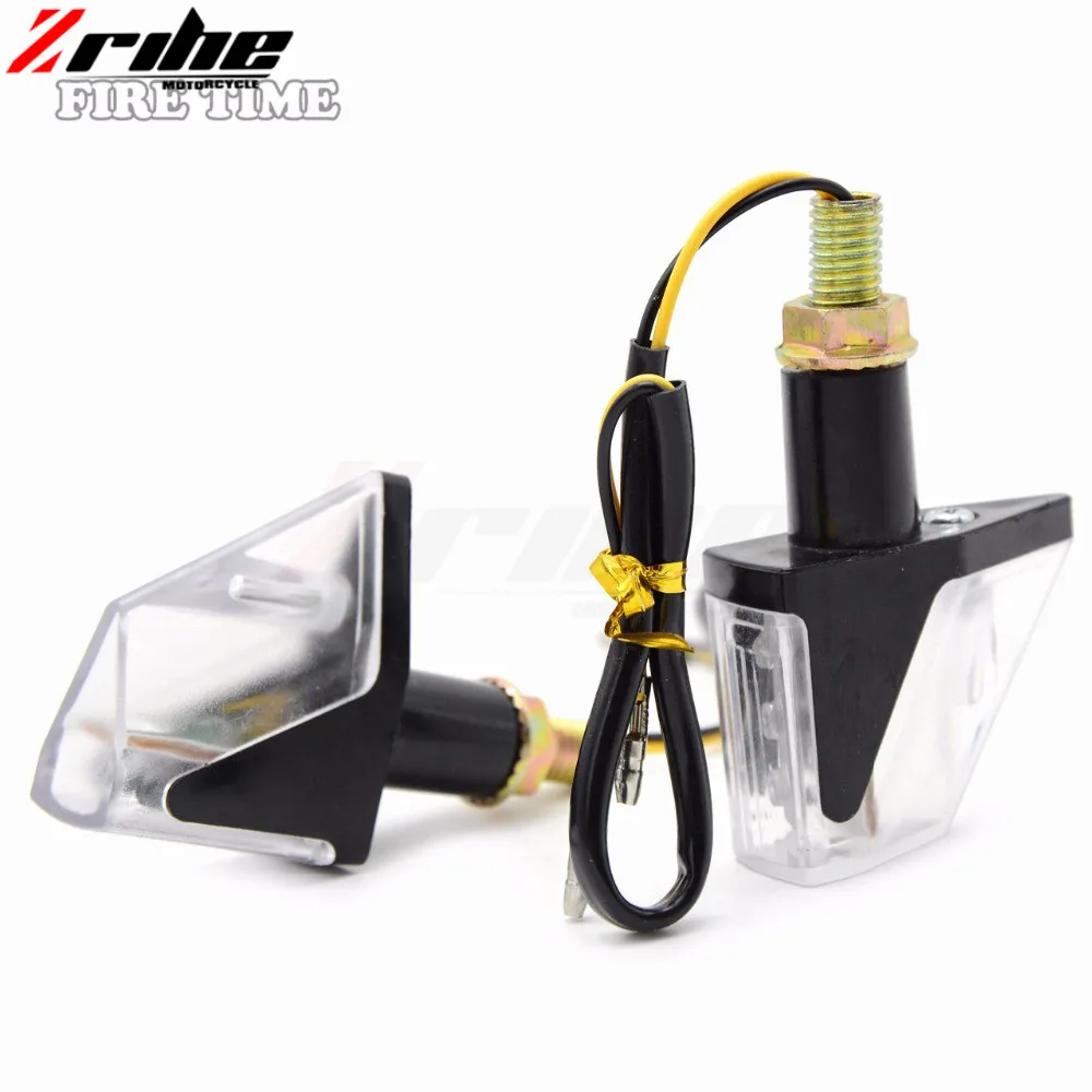 Черный индикатор поворота мотоцикла аксессуары для мотоциклов пластиковые