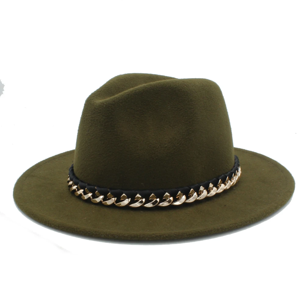 Unisex Women Men Wool Fedora Hat For Winter Autumn Floppy Chapeu Feminino Cloche Wide Brim Jazz Sombrero Caps Size 56-58CM | Аксессуары