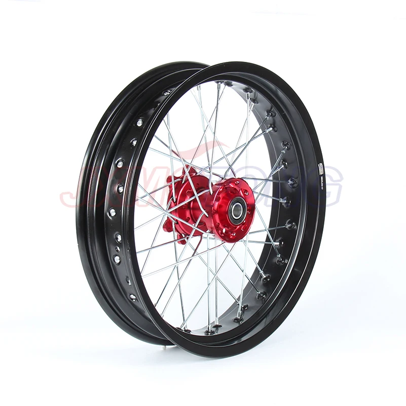 Комплект Колесных ободов SUPERMOTO 3 5/5 0*17 &quotдля HONDA CRF250R 2004 2013 CRF450R 2002 2012 2011 2010 2009 2008 2007