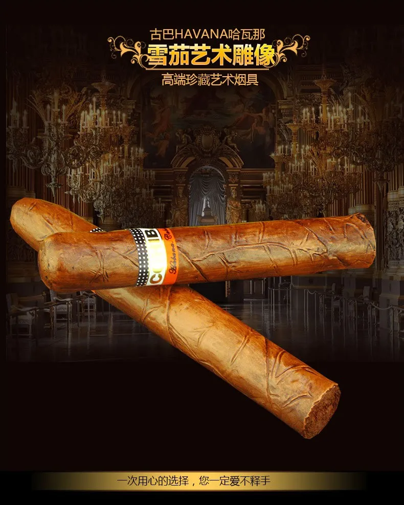 Смола моделирование COHIBA сигареты, поддельные сигары сигареты, сигары реквизит, сигарная модель, размер 150 мм