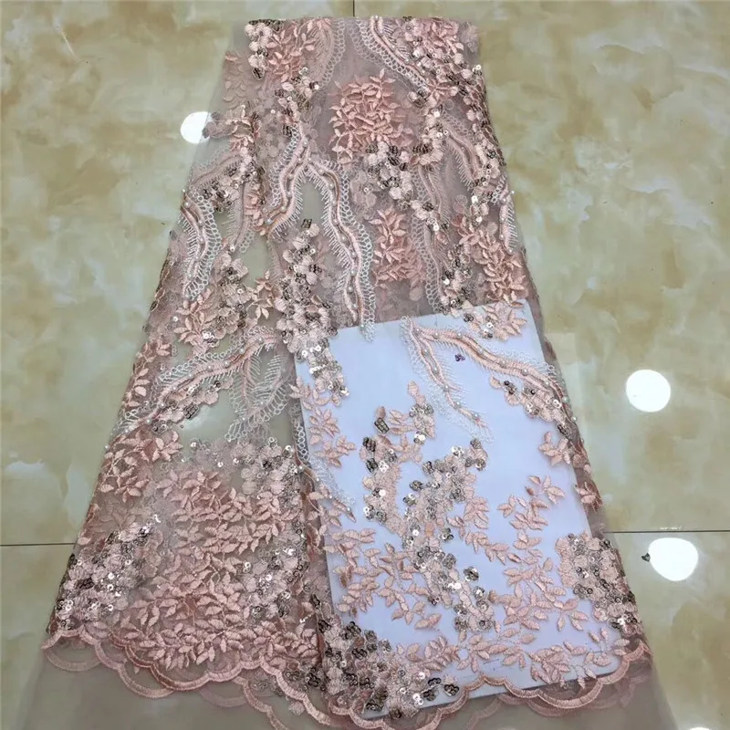 Wholesale High Quality Dubai Latest decals tulle beads African Lace Fabrics 2019 onion purple Fabric For Garment Dress | Дом и сад