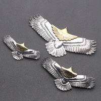 pure 925 sterling silver jewelry eagle charms pendants for men thai silver birds necklace chain fine gift 658