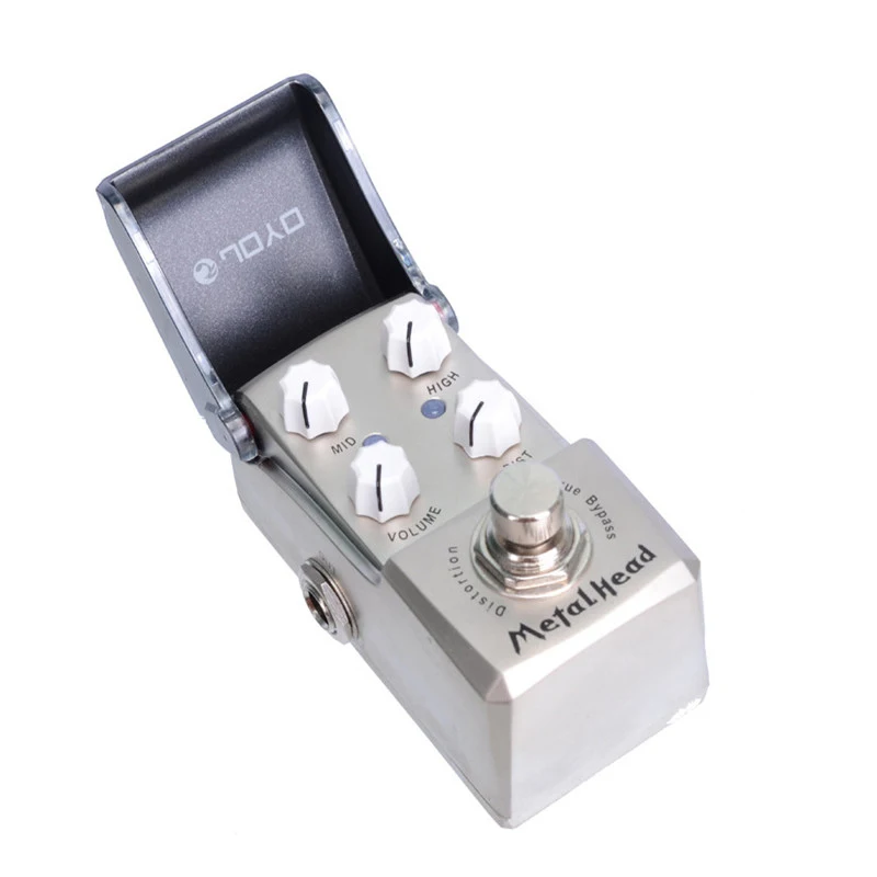 Joyo JF-315 металлическая головка педаль для гитары с эффектом искажения мини-педаль