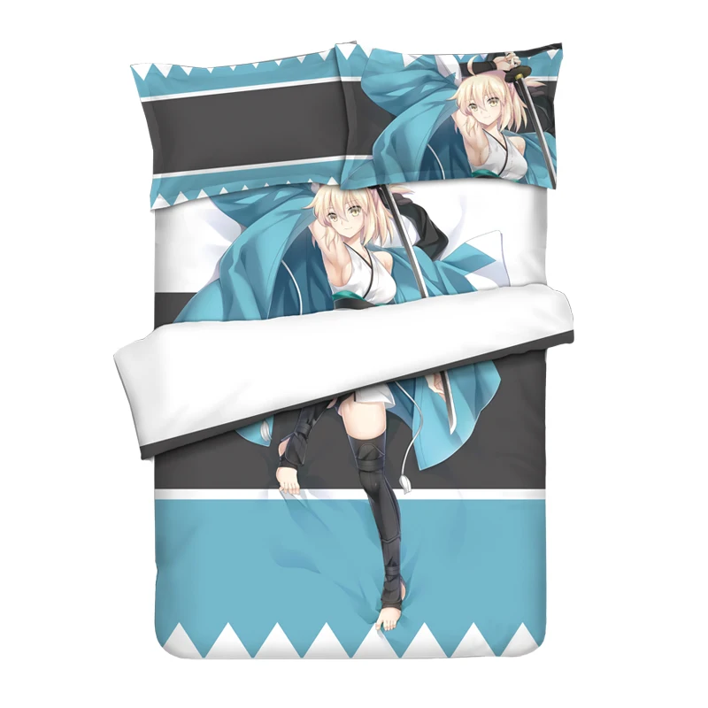 Fate Grand Order Okita Souji таинственный Heroine X Joan of Arc Altila Kiyohime Fate/Apocrypha постельное белье с
