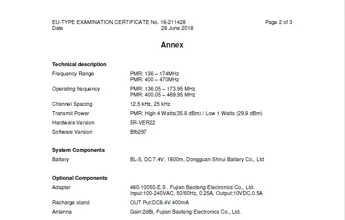 2 шт. BAOFENG UV-5R рация CB Ham радиостанция сканер УКВ 136-174/400-520 МГц КВ трансивер 5 Вт двухстороннее радио Amador