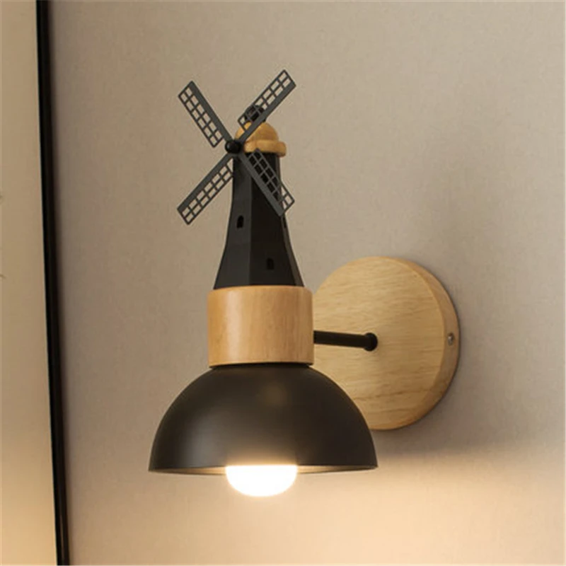 

Bedside Wall Lamp Modern Minimalist Staircase Aisle Lights Creative Living Room wall Light Nordic Bedroom Wall Lamp