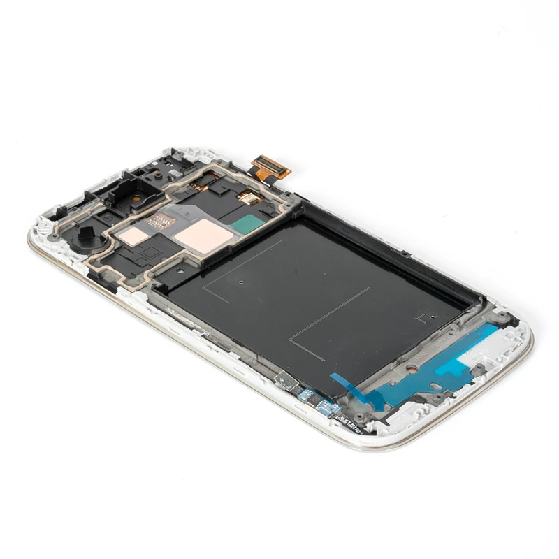 ЖК дисплей i545 I9500 i9505 для SAMSUNG Galaxy S4 с сенсорным экраном и дигитайзером рамкой