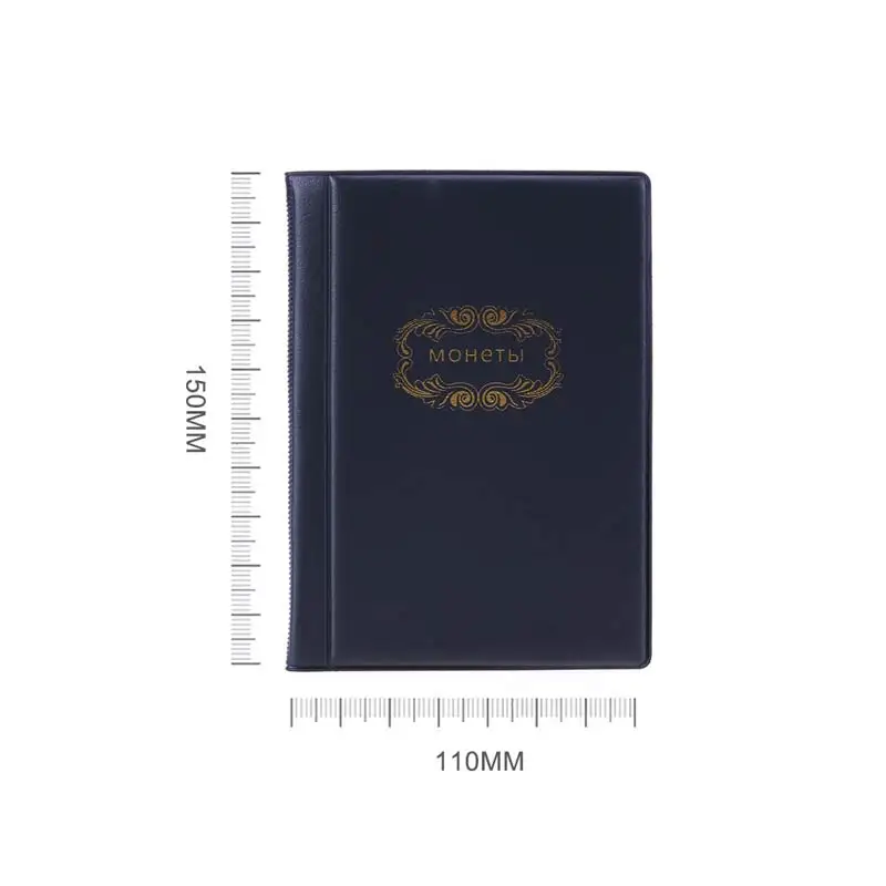 

10 Pages 120 Pockets Russian Album For Coin Mini Coin Collection Book Coin Holder Household Collection Book Gift For Kids
