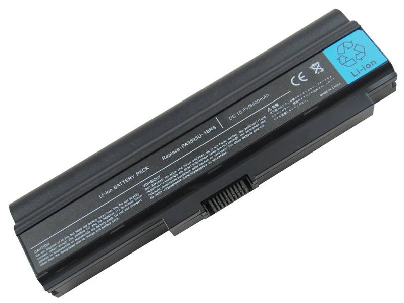 

Laptop Battery Replace For TOSHIBA Equium A100,U300 Series,Portege M600,PA3593 11.1V 6600mAh