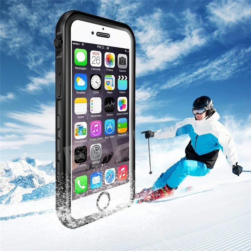 Водонепроницаемый чехол для iPhone 8 7 6s Plus | Мобильные телефоны и аксессуары