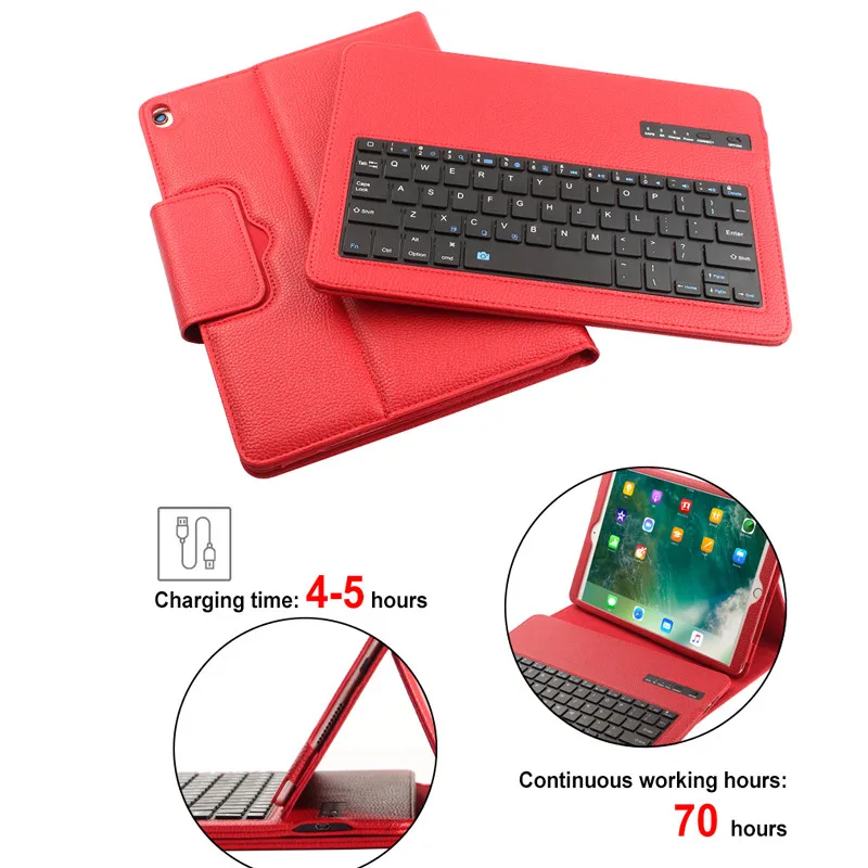 Aokin съемная Bluetooth клавиатура для Ipad Pro 10 5 дюйма беспроводной умный защитный чехол