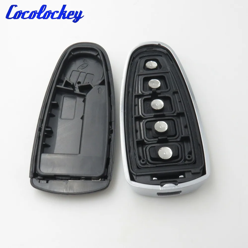 Cocolockey 5 кнопок дистанционный брелок для ключей чехол Ford Edge Explorer Escape Flex Focus без