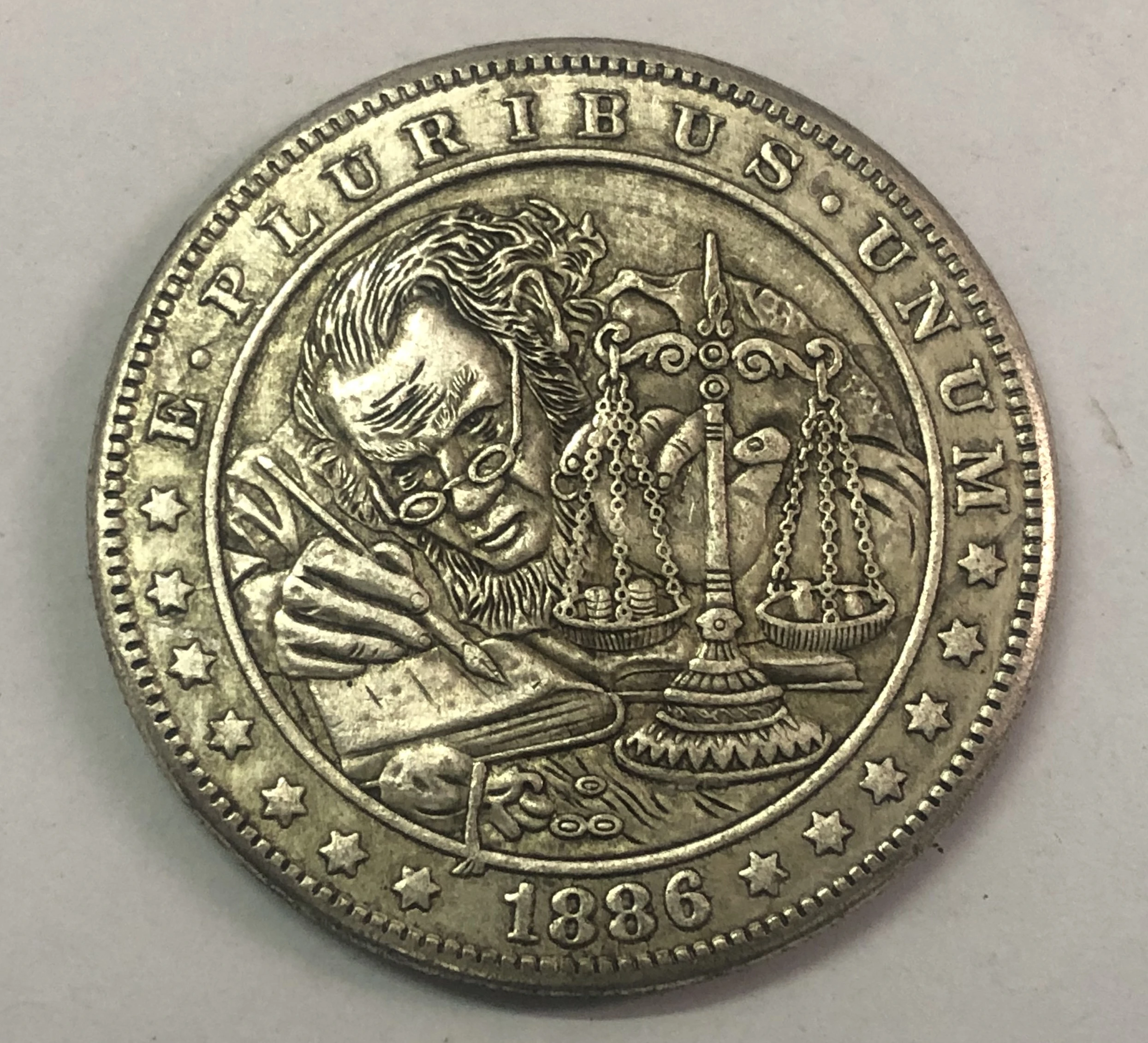 1886 морганский доллар США|Безвалютные монеты| |