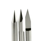 10 шт. НОВЫЙ Карбид PCB ЧПУ гравировальный станок маршрутизатор V Биты 30 градусов 0,1 мм J3.3001