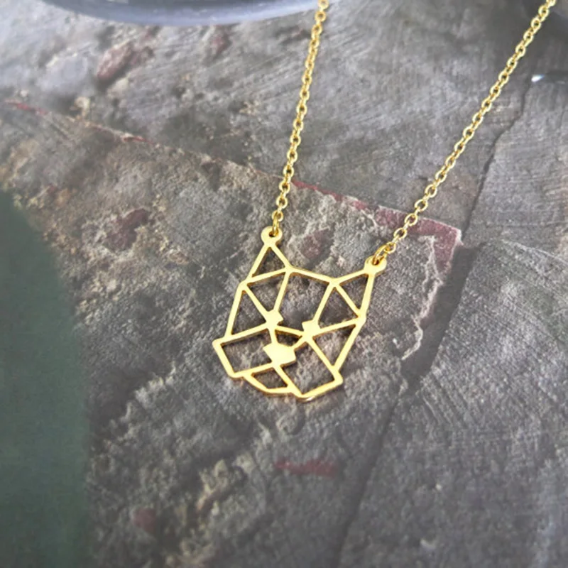 Новое модное Золотое серебряное персонализированное ожерелье для йоркширского