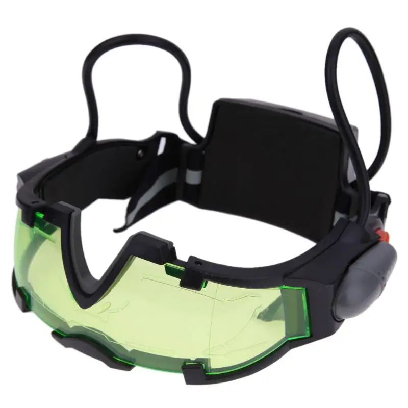 Регулируемые эластичные очки ночного видения, защитное стекло es Cool Green Len Eye Shield, светодиодный светильник Hunt wide vision
