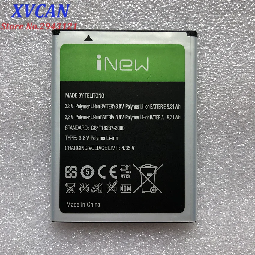 Сменная батарея iNew V1 2100 мАч EL395468PV для смартфона Inew V1/V7 Оригинальная inew V1|inew v1