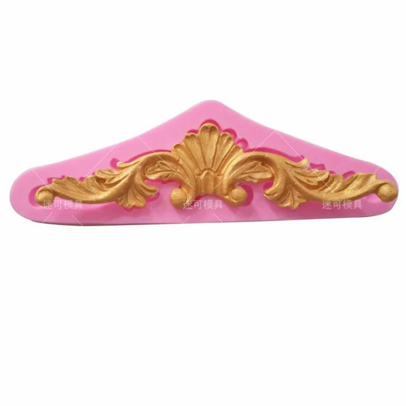 Sugarcraft Европейский Emboss инструмент для кондитерской помады силиконовые формы