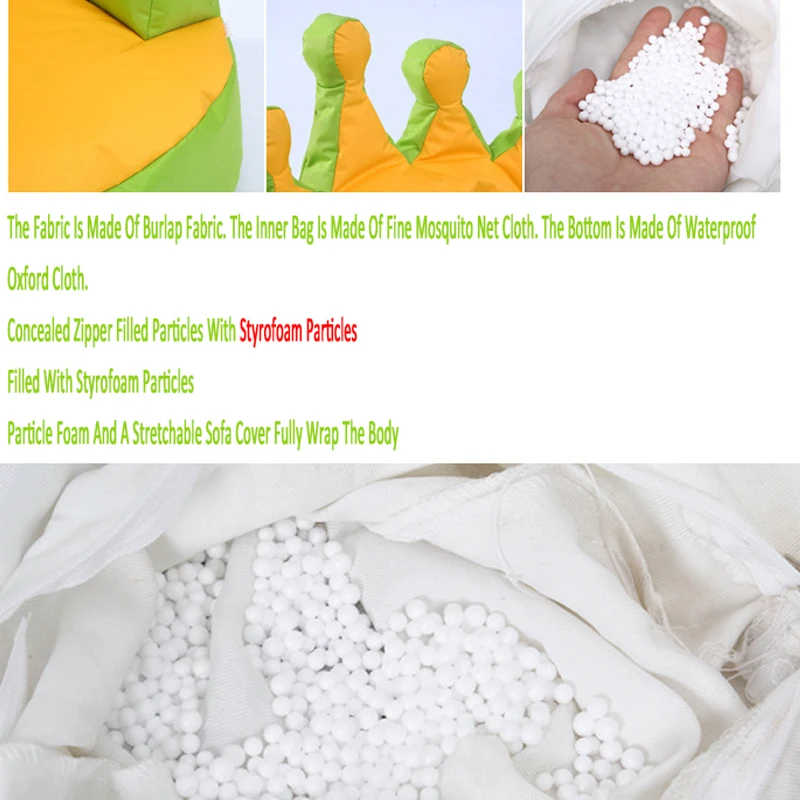 Japanese Lazy Couch Children Bean Bag Photography Background Creative Birthday Gifts Lounge Chairs Sofa Child Room | Мебель