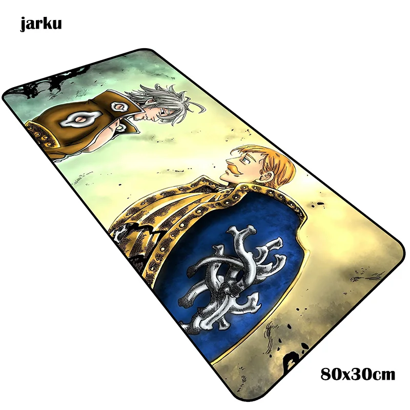 size 800x300x2mm Nanatsu no taizai коврик для мыши геймер мальчик подарок 800x300x2 мм notbook коврик для мыши игровой коврик для мыши персональный Коврик для мыши PC padmouse коврики - Цвет: size 800x300x2mm