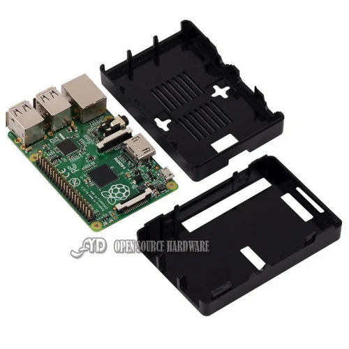 Новый Raspberry Pi 2 Случае B + Чехол Черный Box Корпус для Модель и (черный) | Электронные