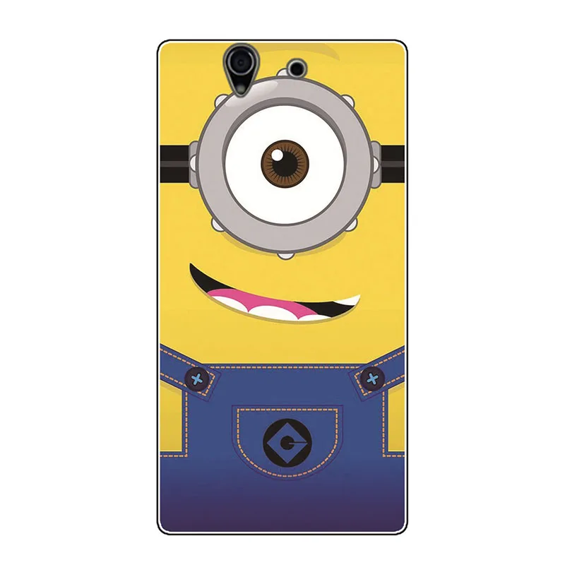 ZX39 Мягкие чехлы для телефонов из ТПУ для sony Xperia Z L36h C6602 5,0 дюймов C6603 L36i Чехлы Nutella Фламинго Сова тетрис Сумки Чехол бампер - Цвет: ZX39