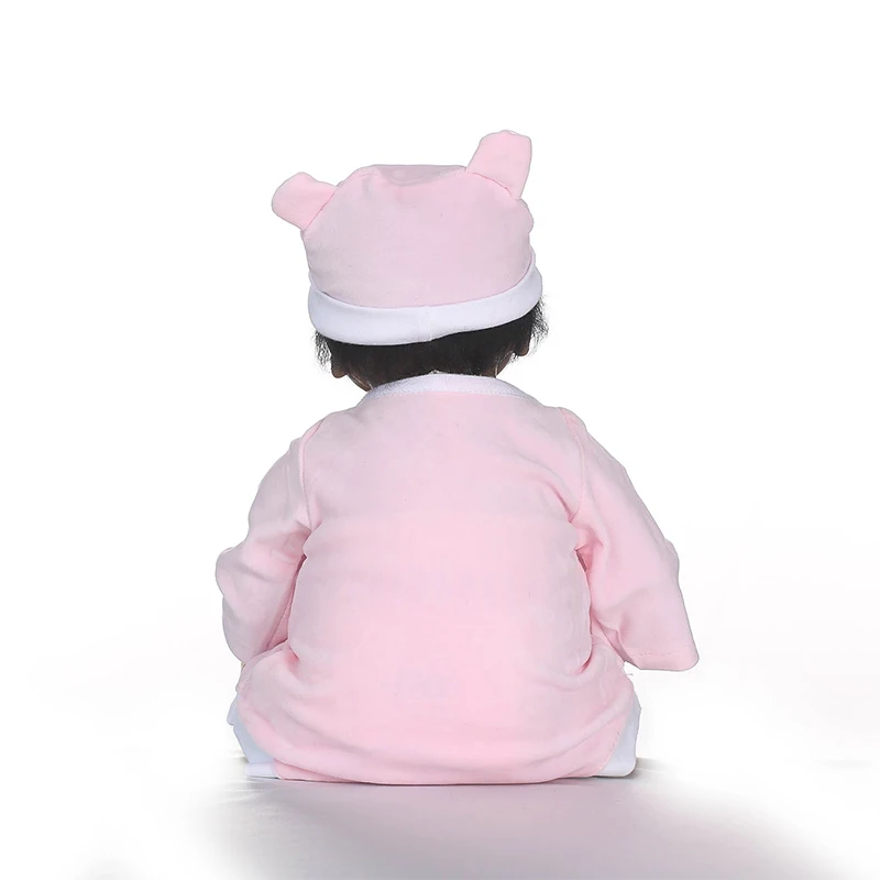 16 дюймов 40 см Reborn Baby Doll индийский Стиль магнитный для детей Мягкий силикон