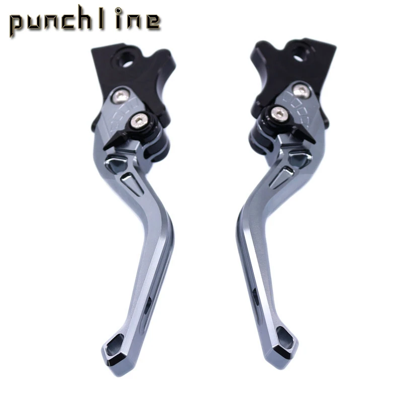 Серый Подходит для GILERA Runner 200 Runner200 2003-2008 бегун 125 Runner125 1997-2002 тормозные рычаги - Цвет: Серый