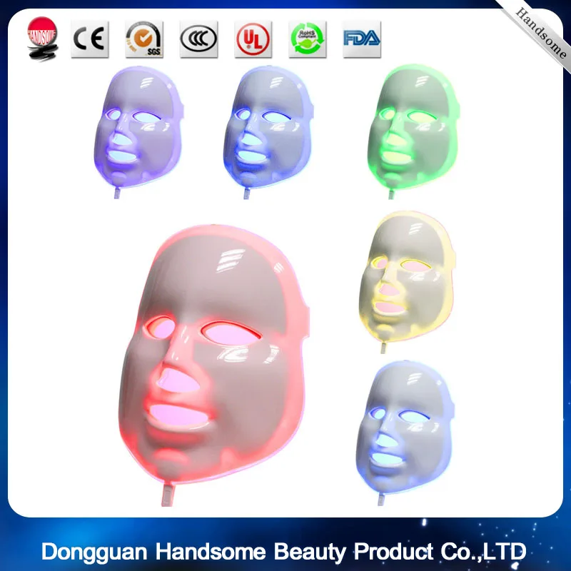 Светодиодный фотонный массажер для лица 7 цветов|masker| |