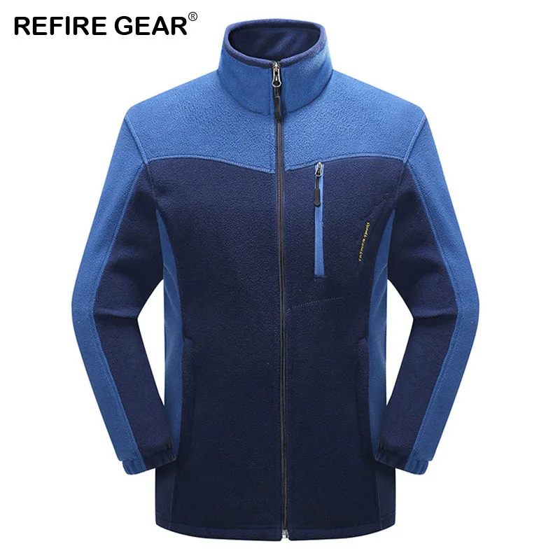 Женская и мужская флисовая куртка ReFire Gear теплая термокуртка для активного отдыха