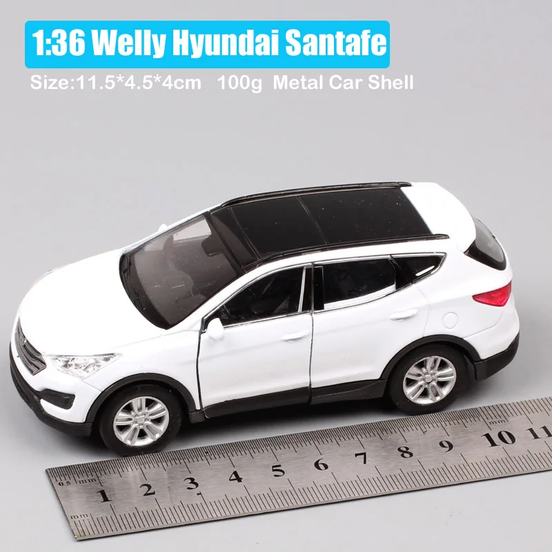 Мини автомобиль Hyundai Santa fe Maxcruz миниатюрные весы для автомобилей металл литье под