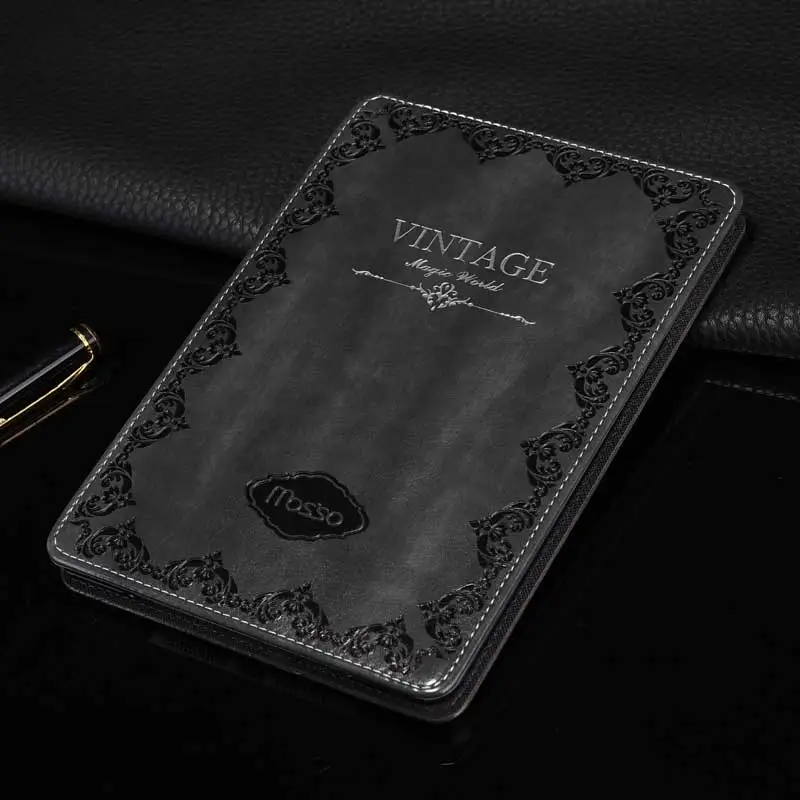 Универсальный винтажный водонепроницаемый кожаный чехол для планшета с принтом