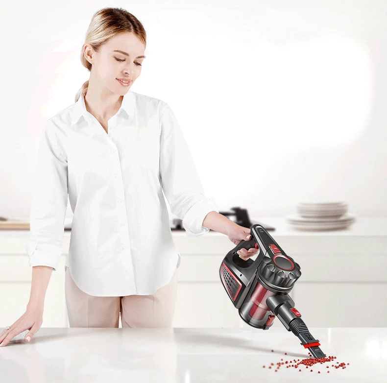 Handheld Wireless Vacuum Cleaner Household High Suction Mute Charging Detachment Machine Cordless Machine