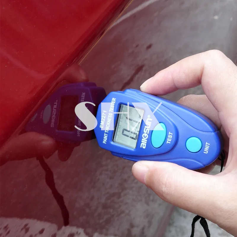 Все солнце EM2271 Розничная посылка цифровая мини автомобиль Краски ing Толщина